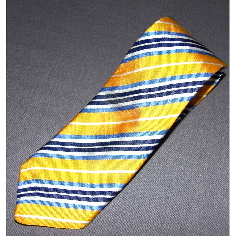 Charles‎ Tyrwhitt Striped 100% Silk Made in England Neck Tie